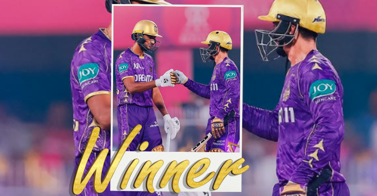 RR vs KKR MATCH